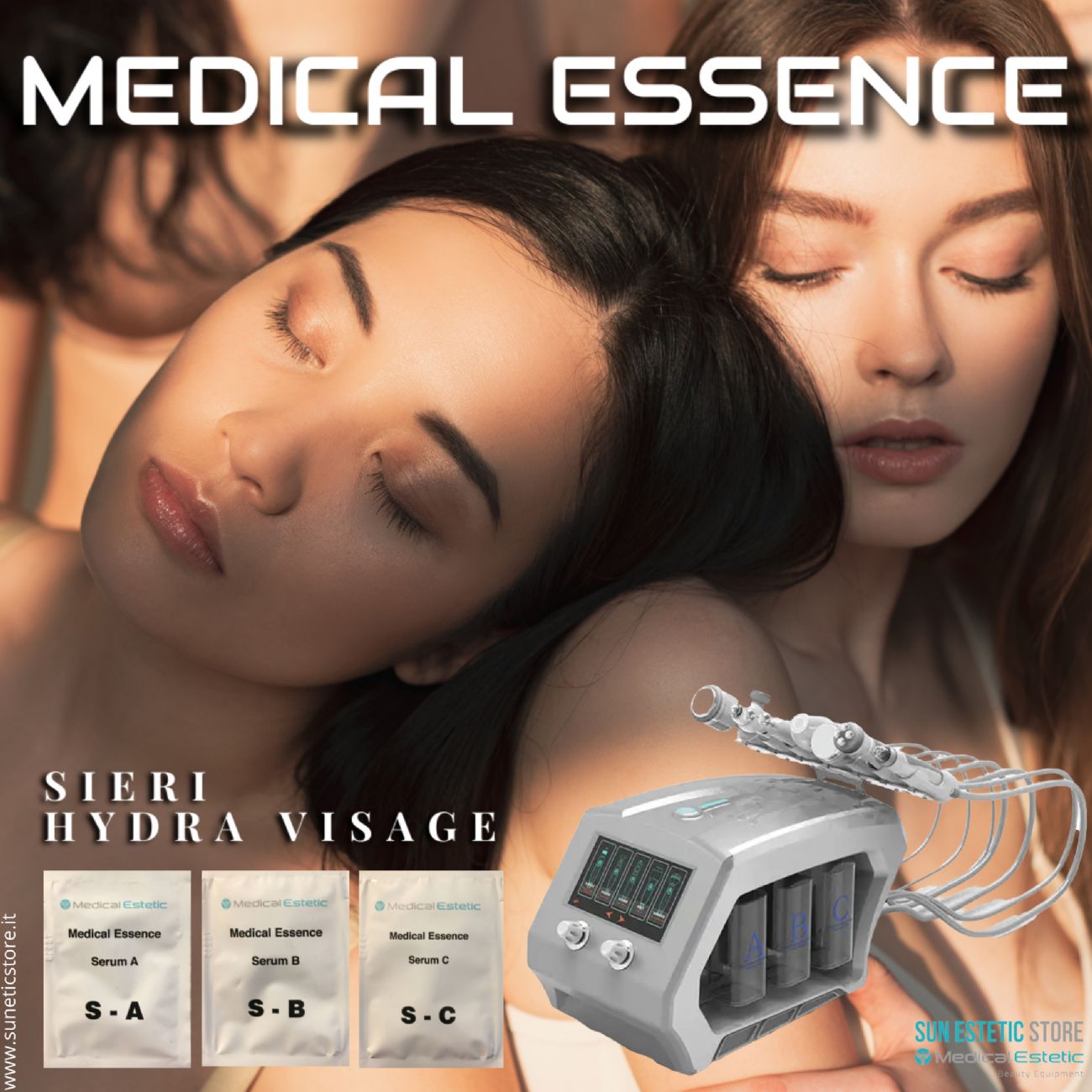 Hydra visage  Apparecchiatura multifunzione 6 in 1