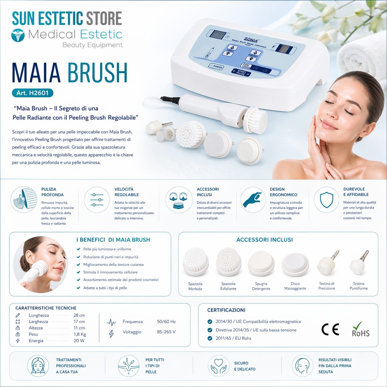 MAIA BRUSH Peeling