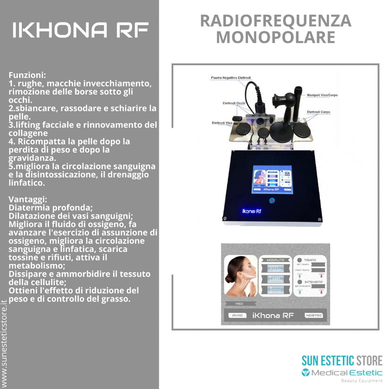 KHONA RADIO 1 Radiofrequenza Monopolare 1 Mhz