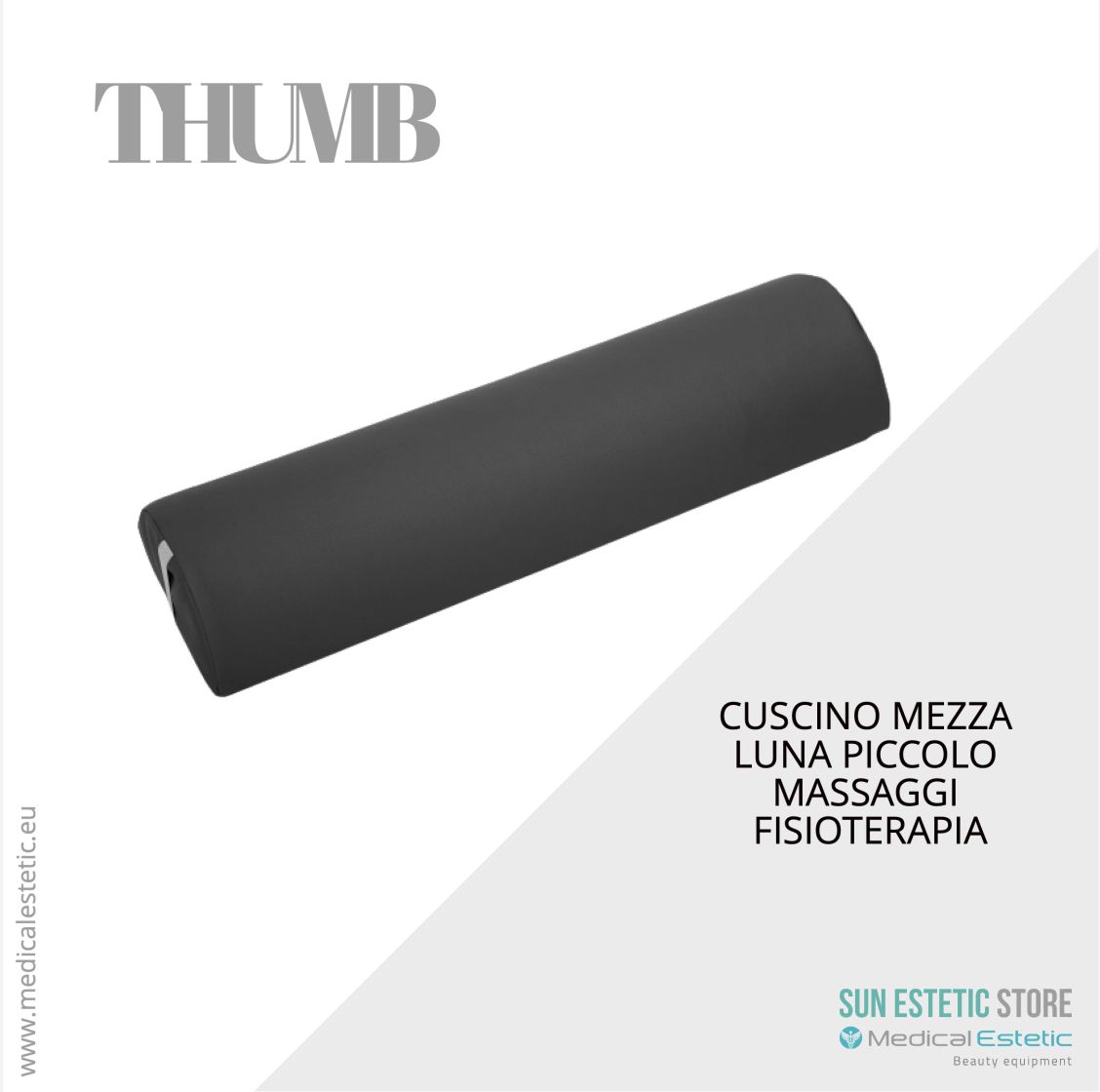 THUMB Cuscino mezza luna piccolo massaggi fisioterapia