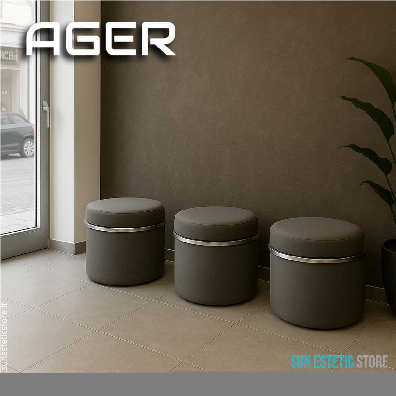 Ager Pouf reception arredamenti ingresso