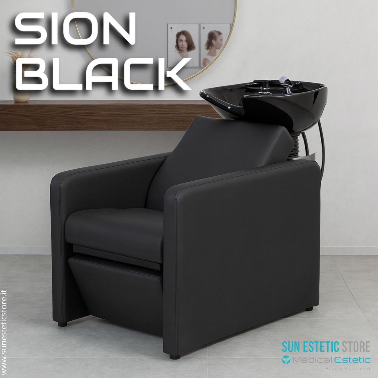 Sion Poltrona lavatesta lavaggi parrucchiere salone di bellezza