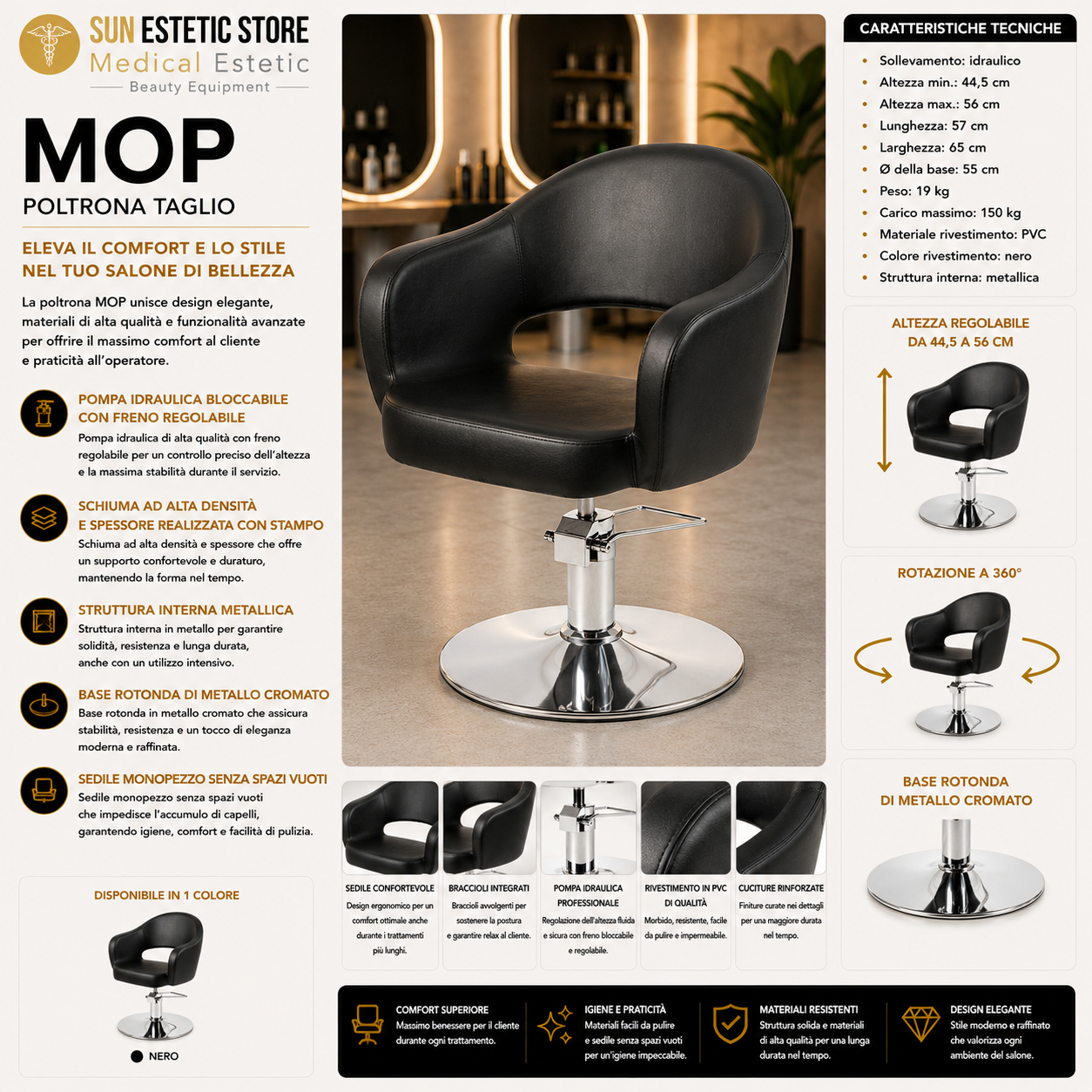 MOP Poltrona taglio