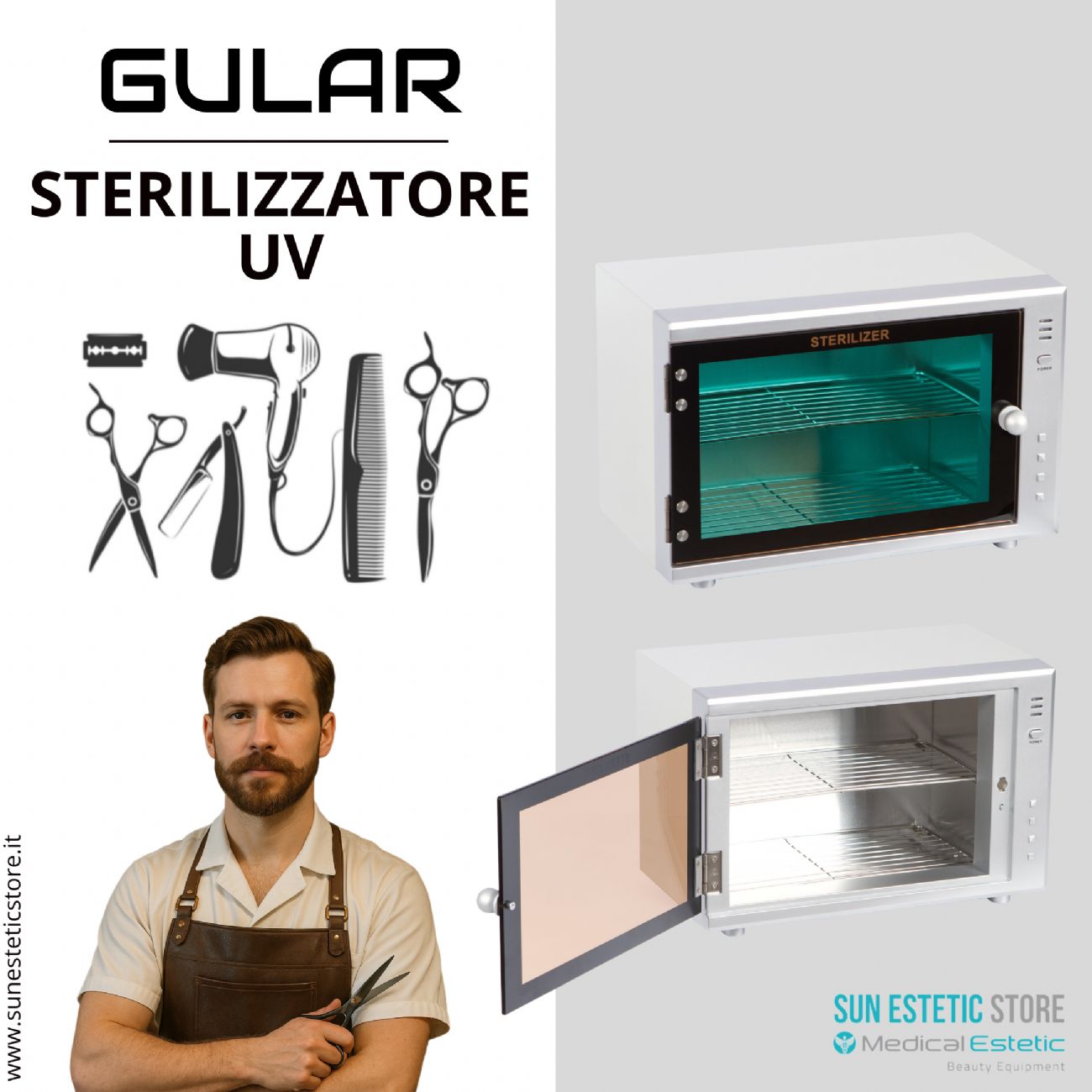 GULAR Sterilizzatore UV-C