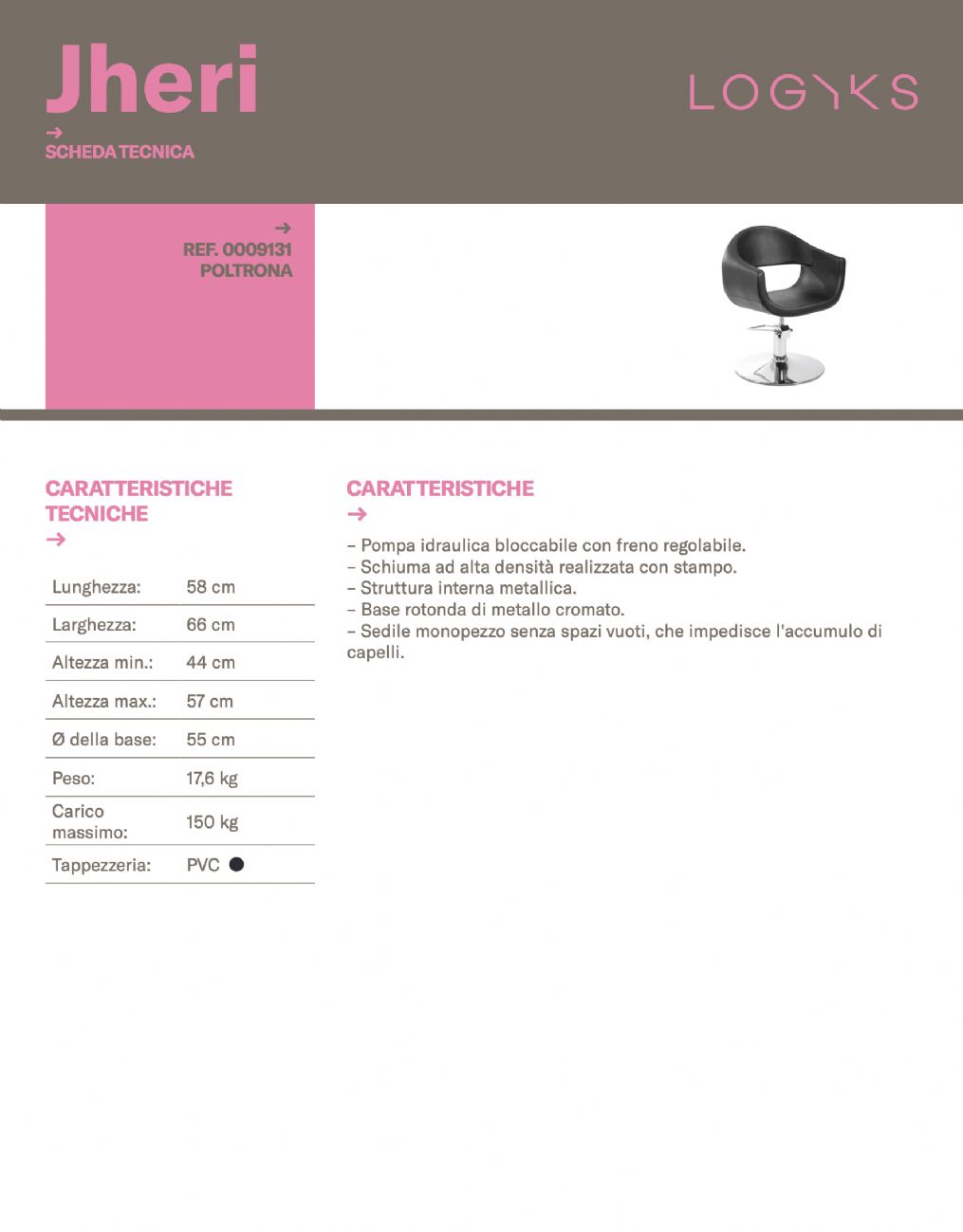 Composizione arredamento parrucchiere