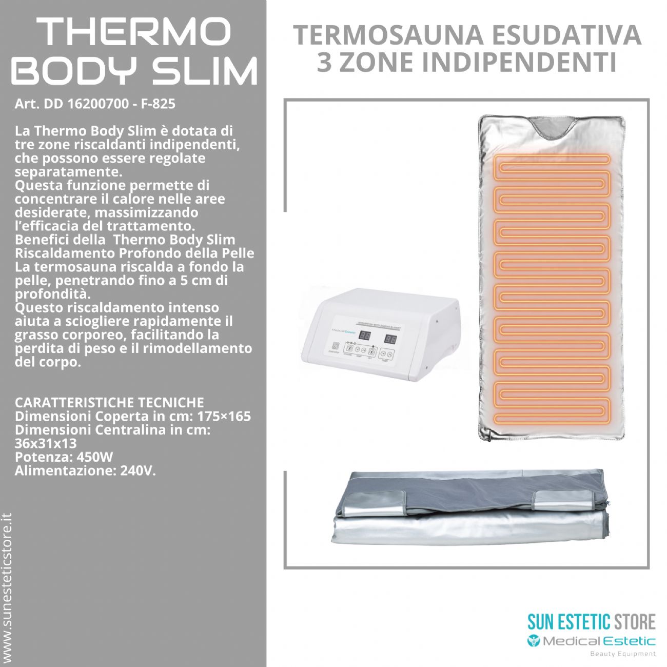 Termosauna 3 settori