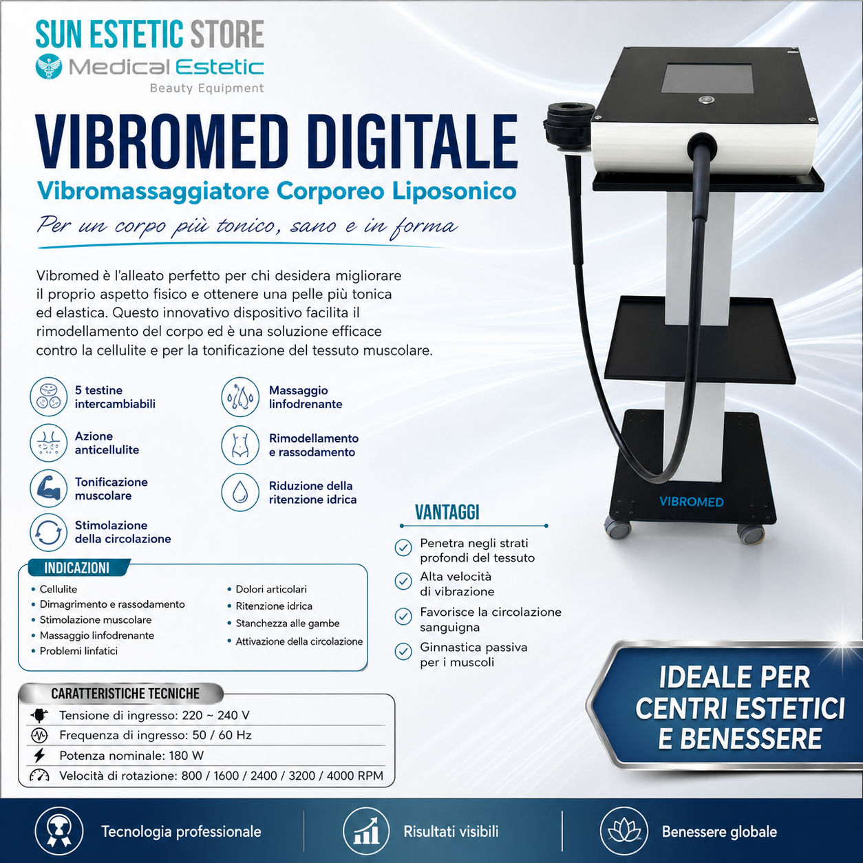 Vibro massaggio corporale