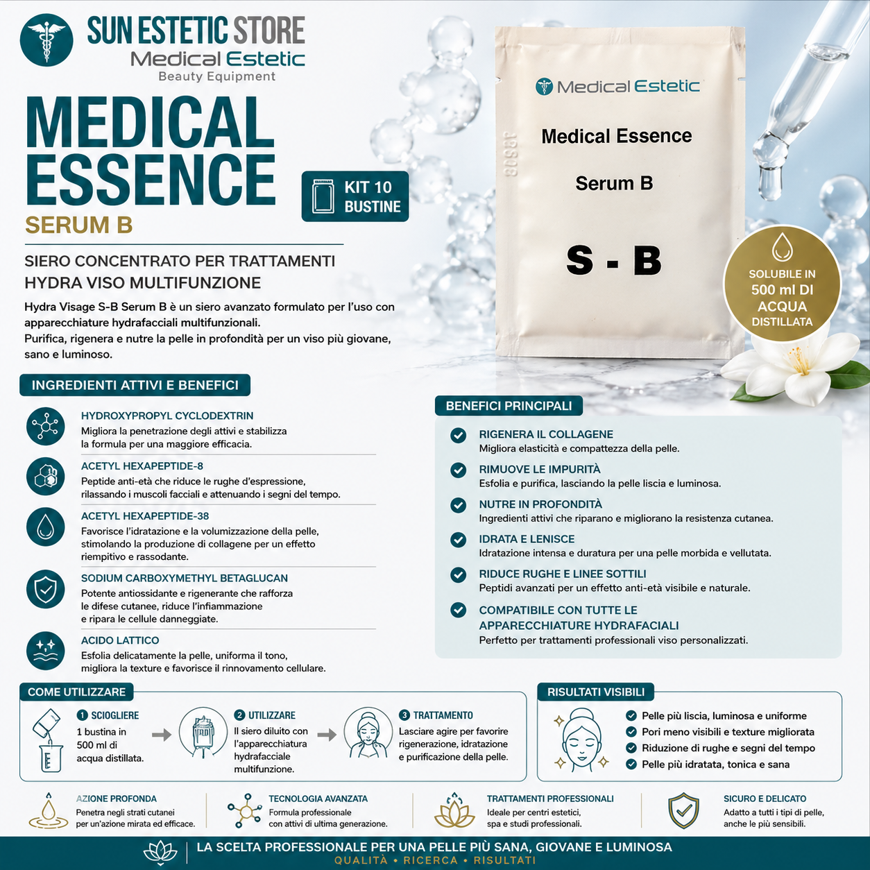 Medical Essence Siero B conf. 10 bustine
