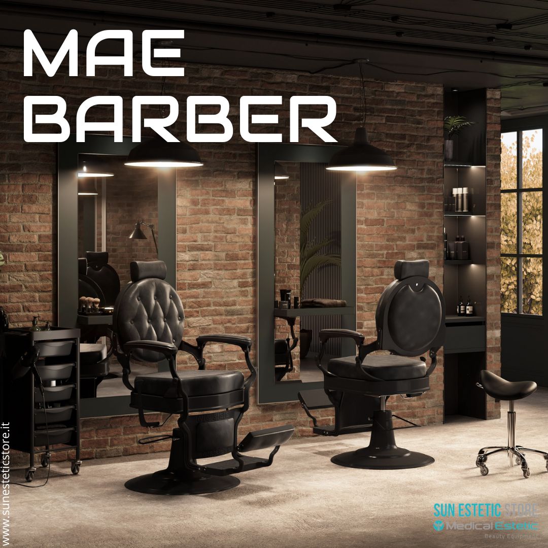 MAE BLACK Poltrona Barber