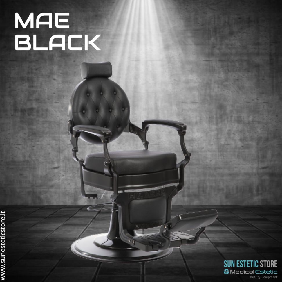 MAE BLACK POLTRONA BARBER