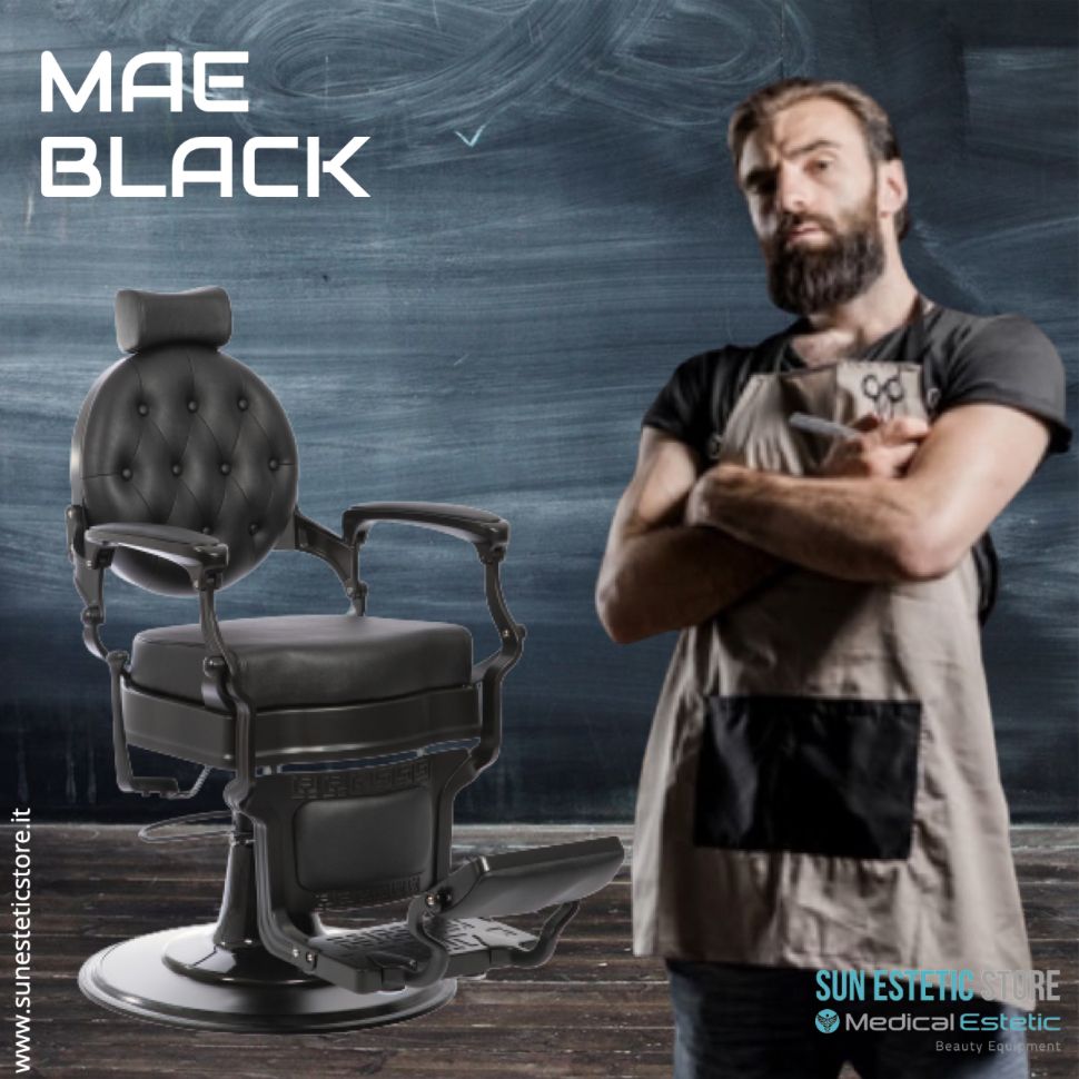 MAE BLACK Poltrona Barber