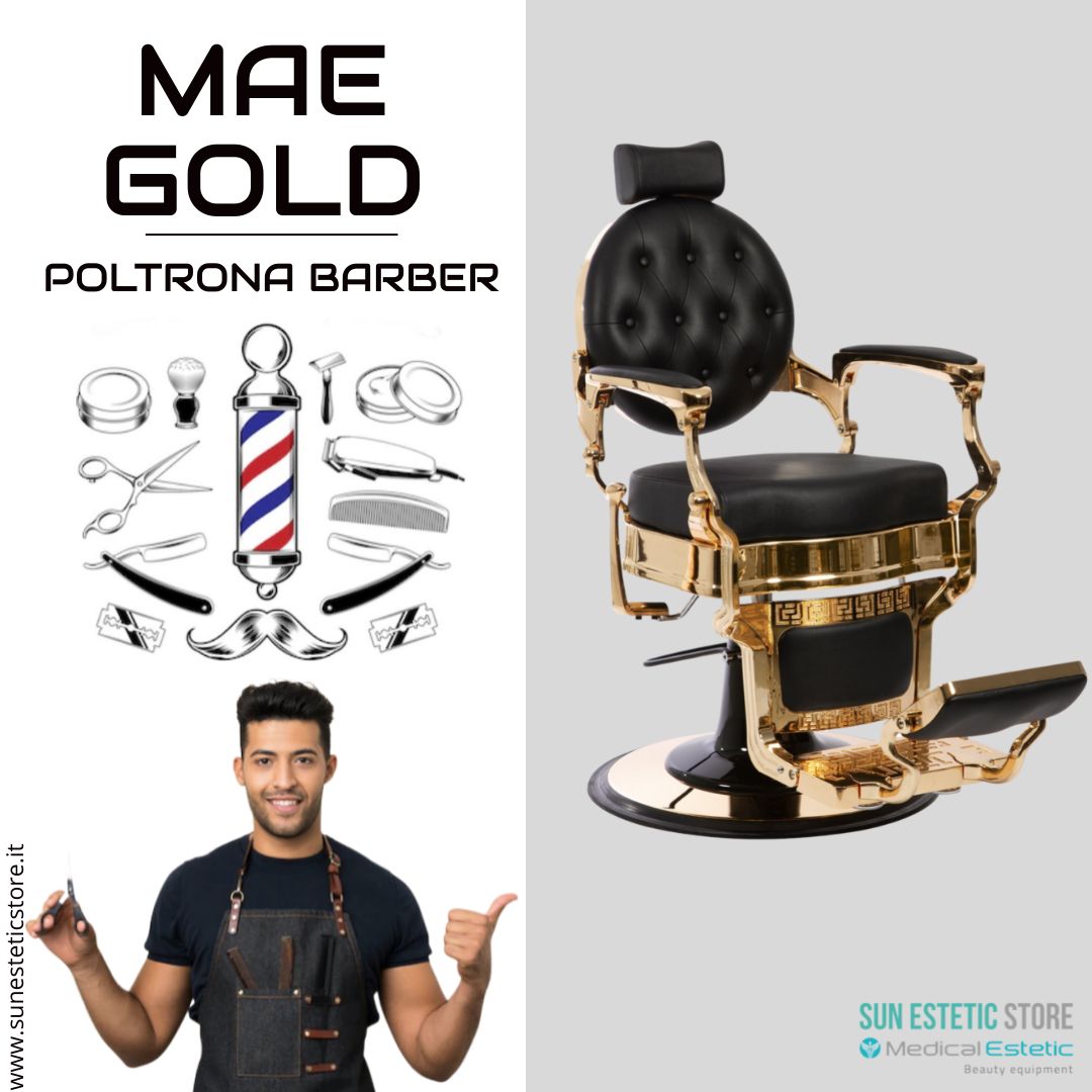 MAE GOLD Poltrona Barber