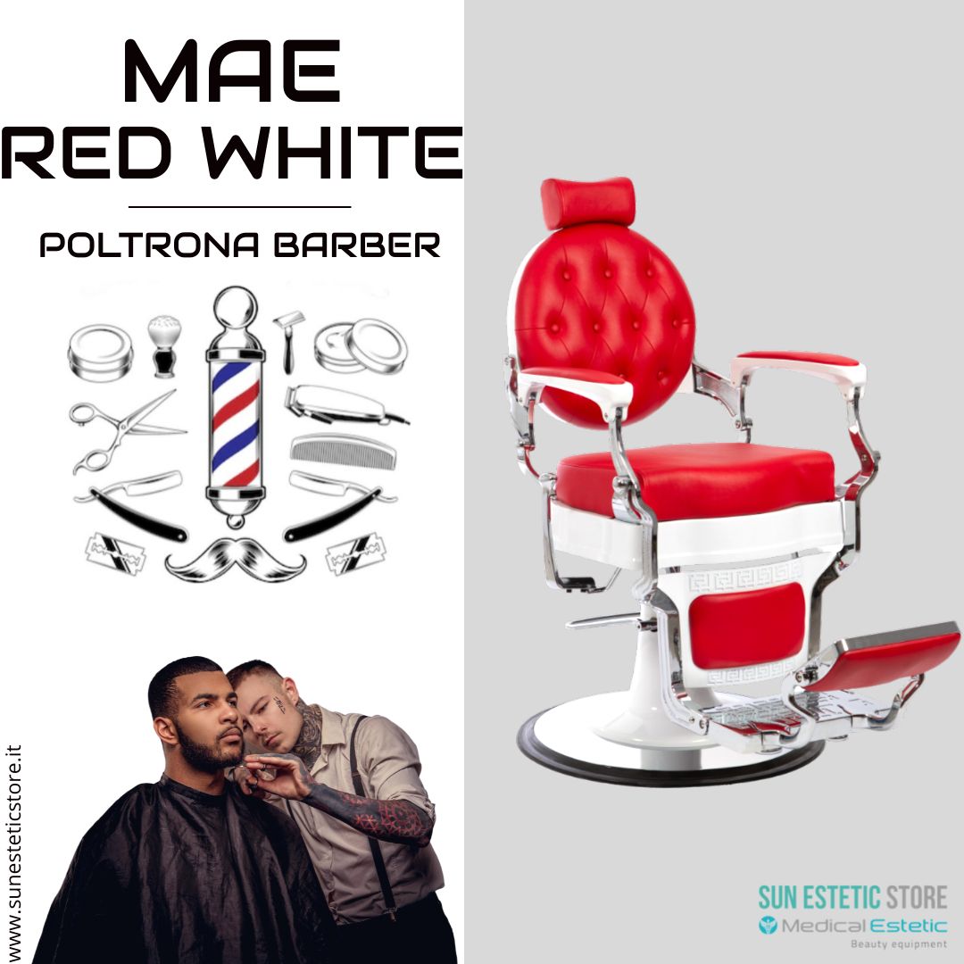 MAE WHITE Poltrona Barber