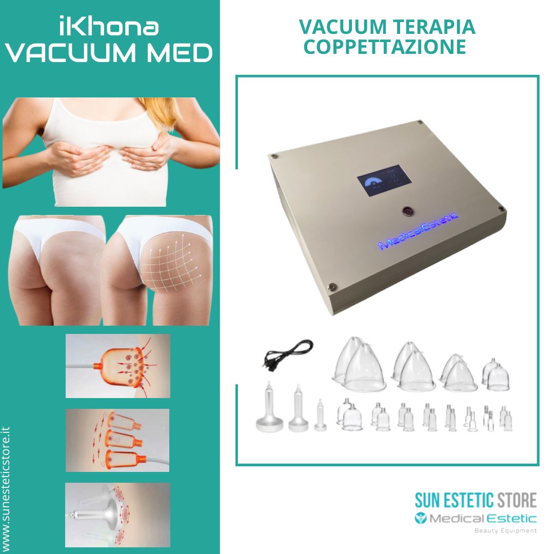 iKhona Vacuum Med vacuum terapia coppettazione