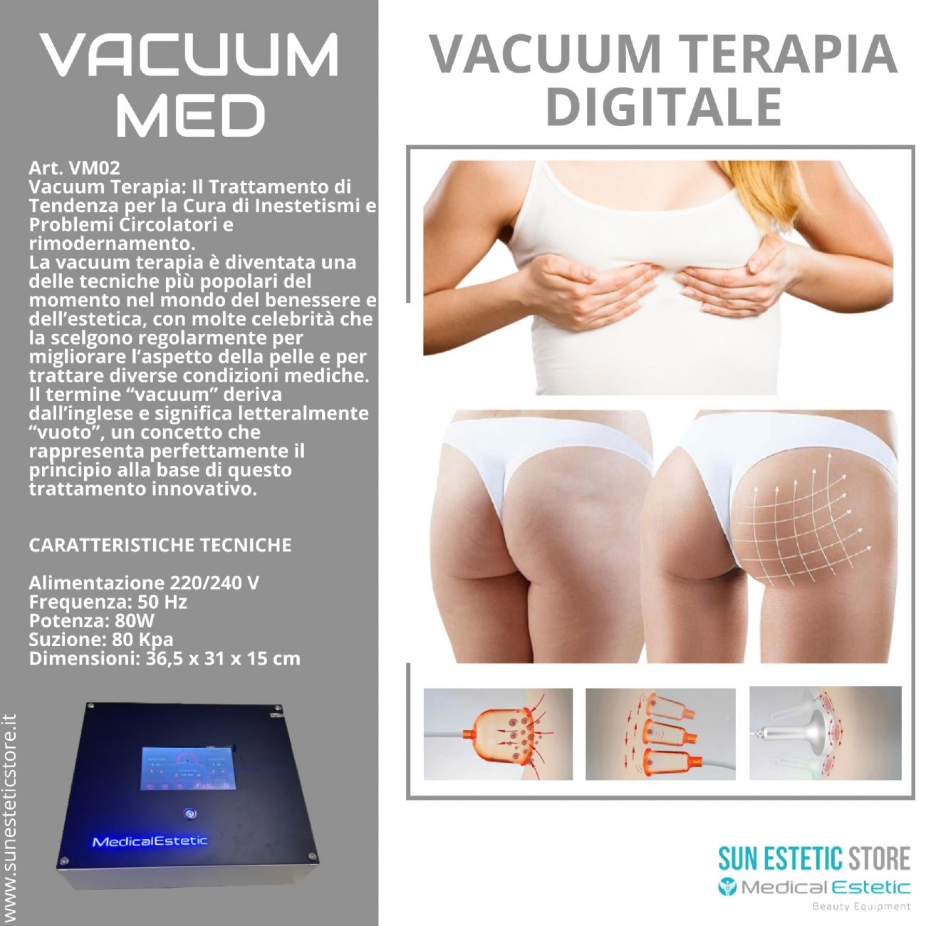 iKhona Vacuum Med vacuum terapia coppettazione