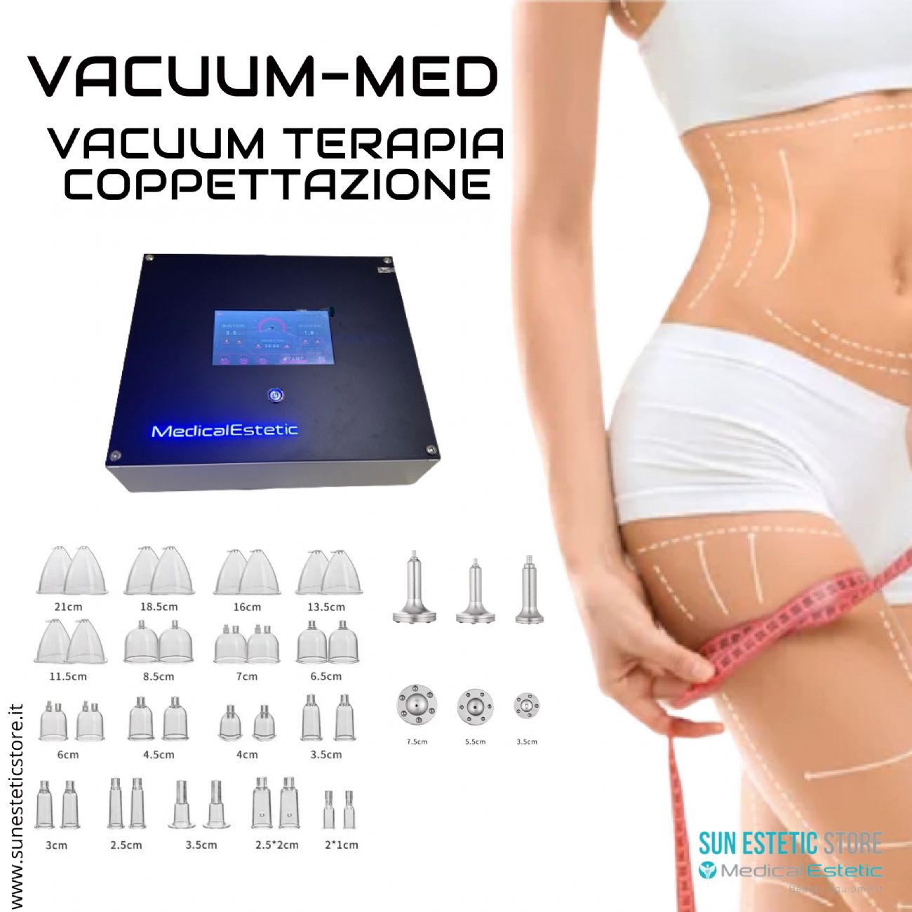 iKhona Vacuum Med vacuum terapia coppettazione