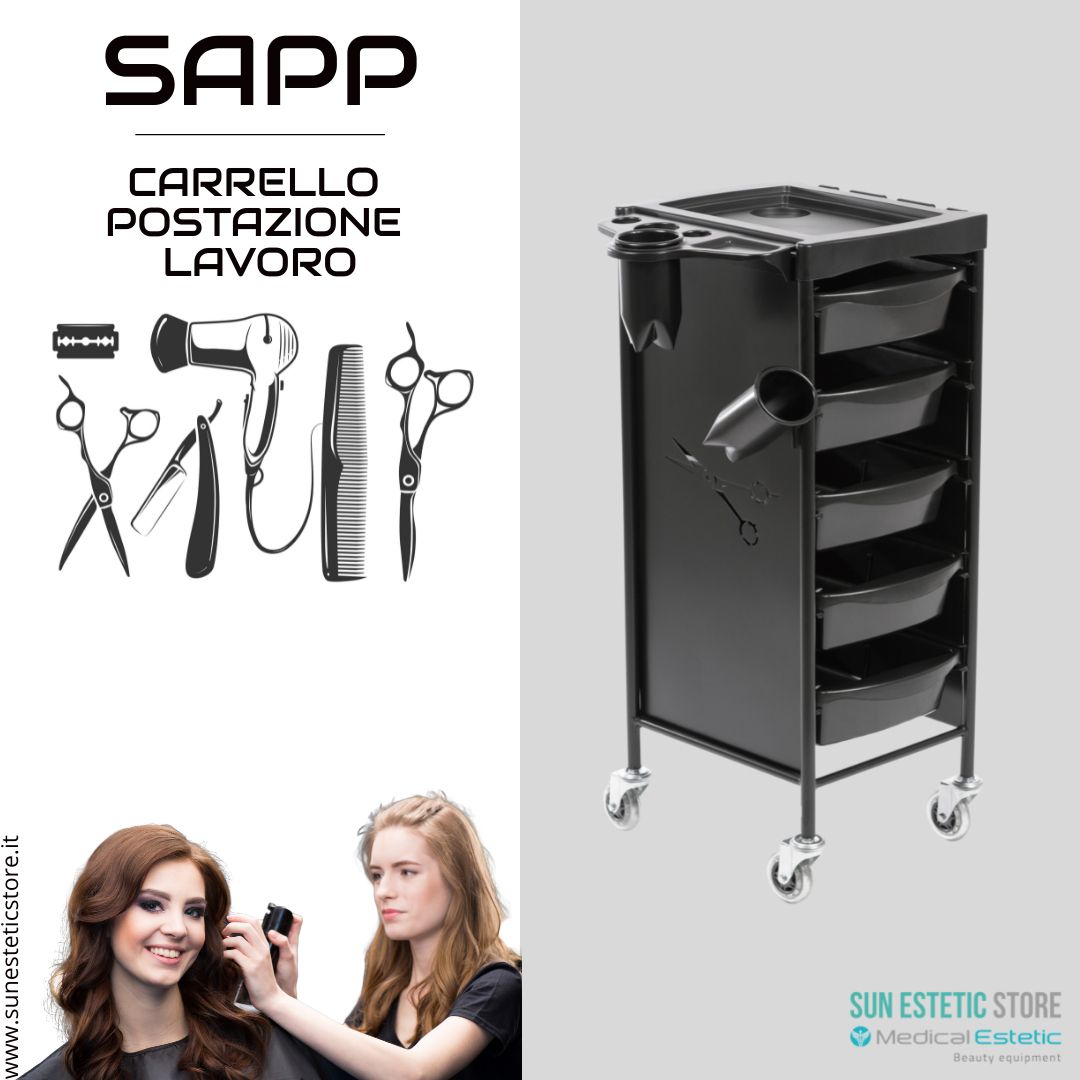 Sapp Carrello parrucchiere