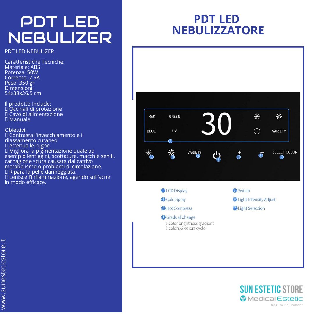 PDT LED NEBULIZER