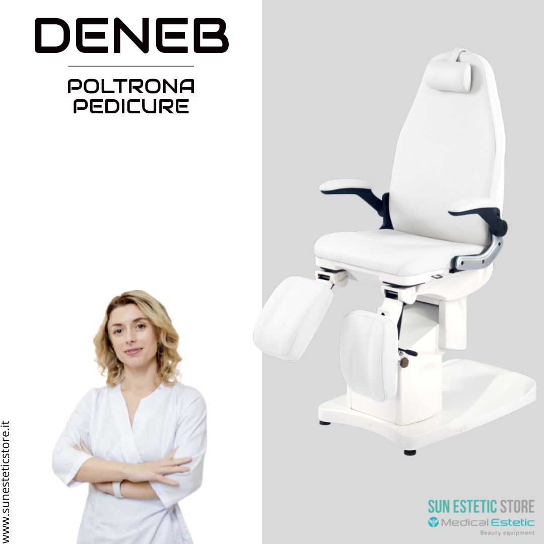 DENEB Poltrona pedicure 3 motori