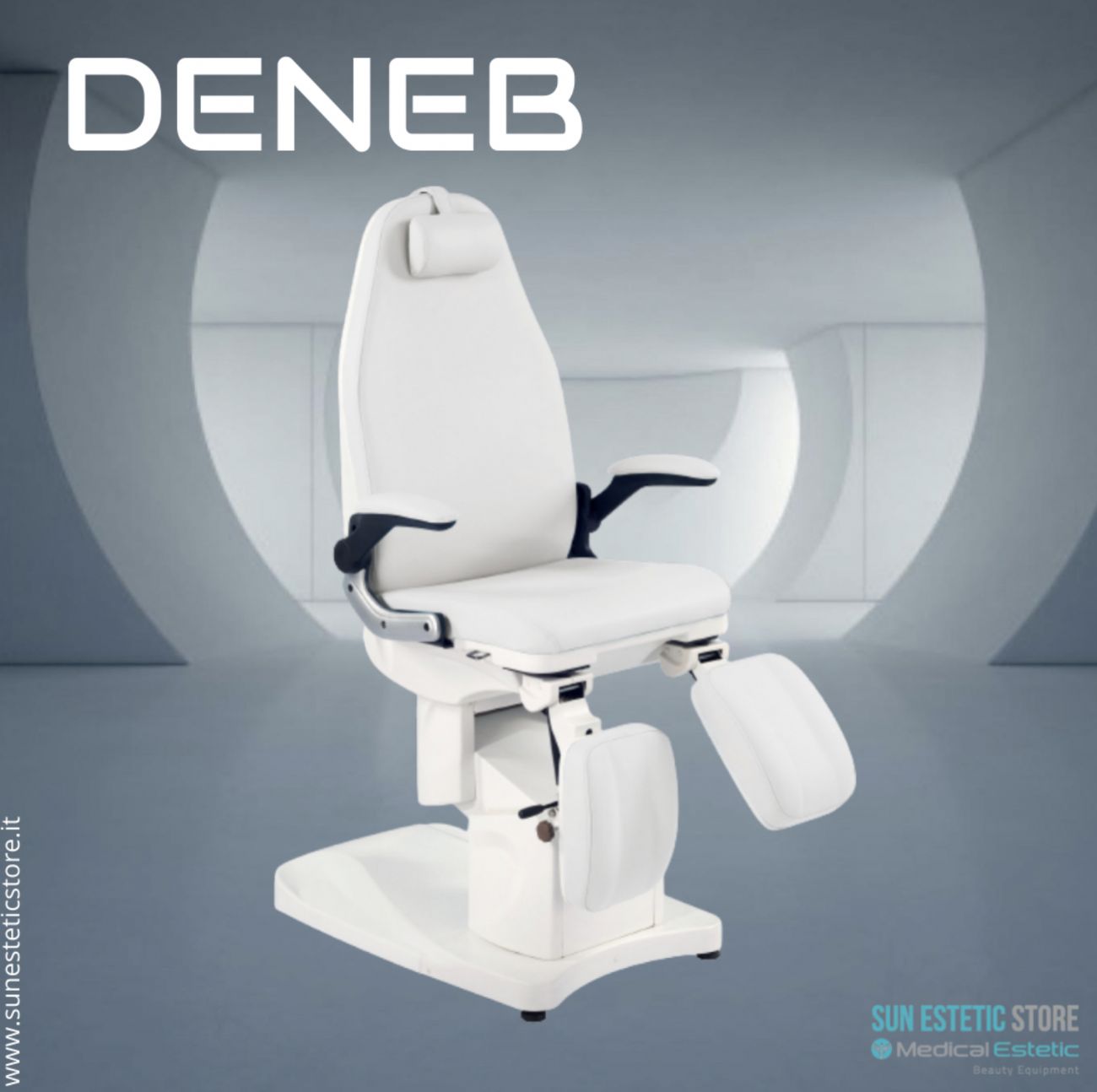 DENEB Poltrona pedicure 3 motori