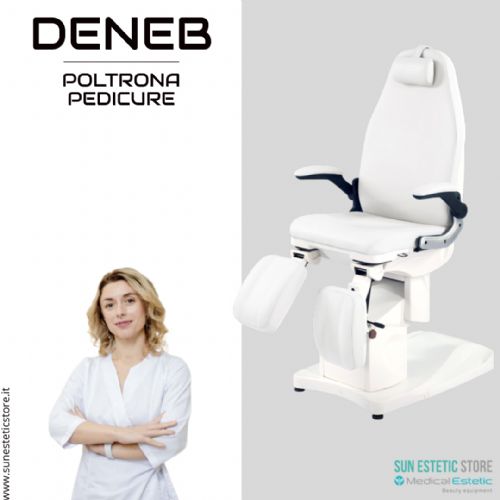 DENEB Poltrona pedicure 3 motori