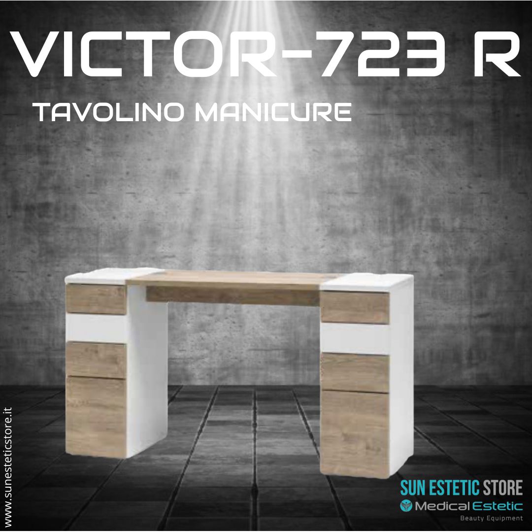 Victor 723 Tavolino manicure Nails con cassettiere