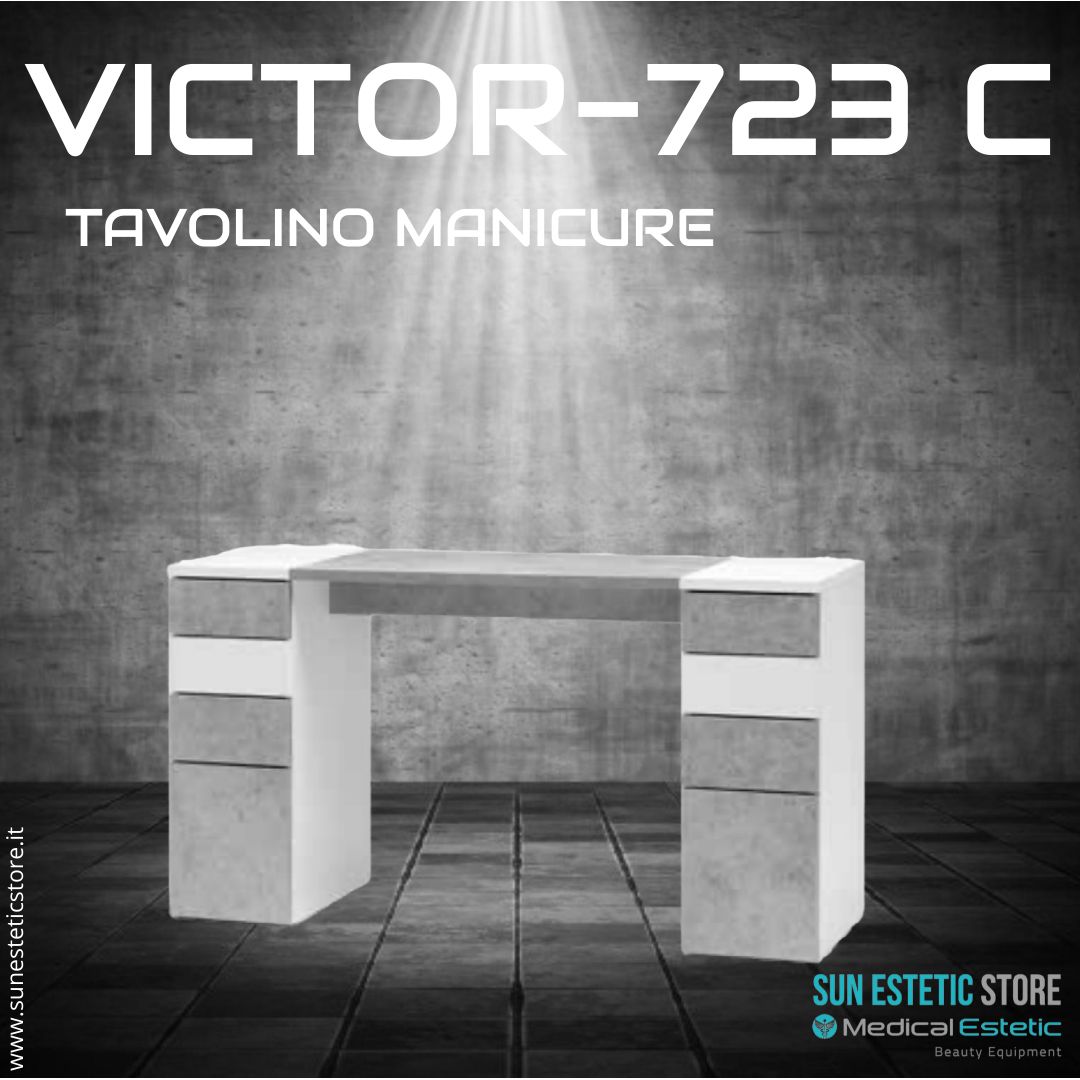 Victor 723 Tavolino manicure Nails con cassettiere