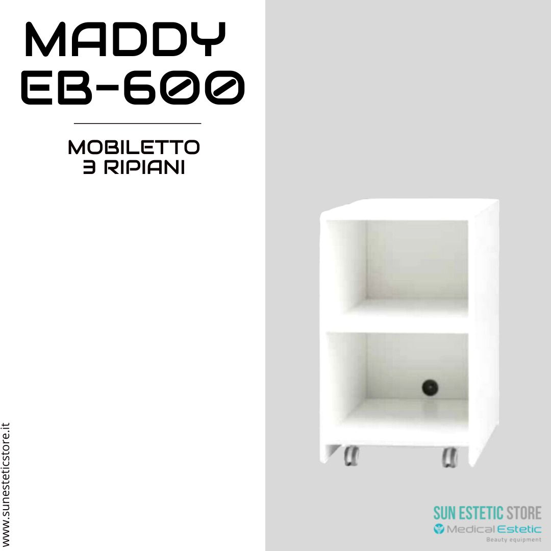 Maddy 600 B mobiletto modulare apparecchiature estetica