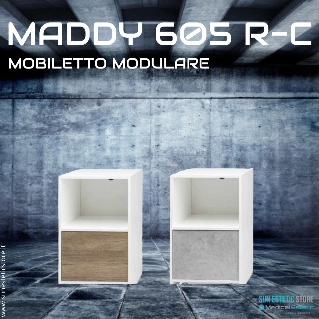 Maddy 605 R - C mobiletto modulare con 1 cassettiera per estetica