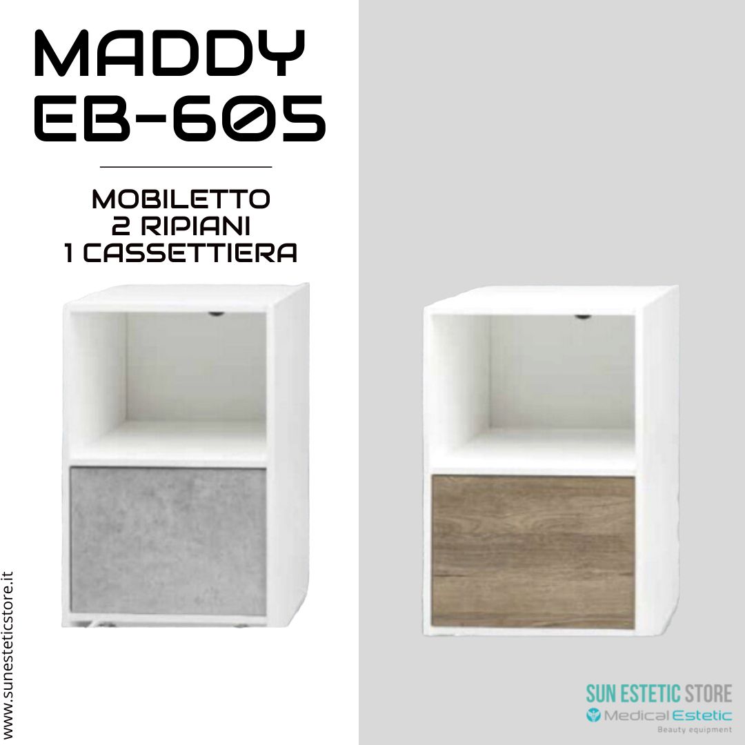 Maddy 605 R - C mobiletto modulare con 1 cassettiera per estetica