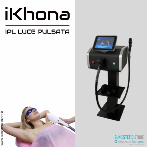 iKhona IPL luce pulsata 2000W portatile estetica epilazione progressiva