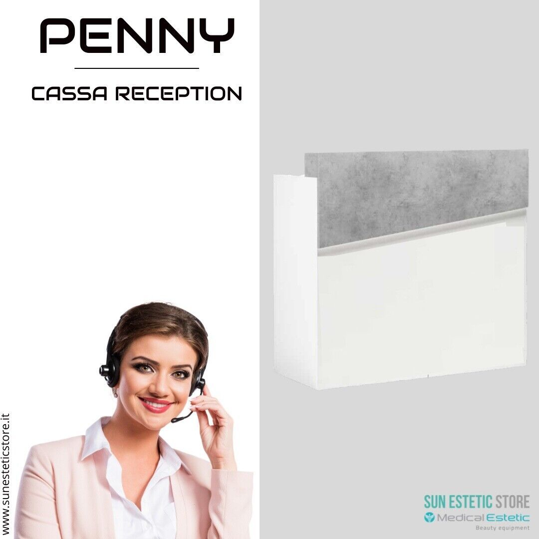 Penny 1600 Cassa Reception negozio con scomparti e cassetto porta tastiera