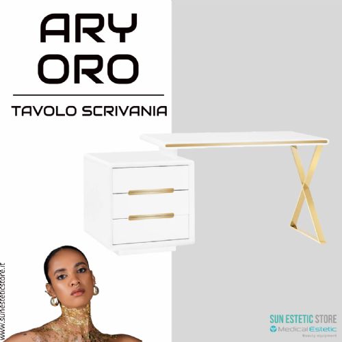 Ary Oro 3309G tavolo scrivania design moderno dalle dimensioni modificabili