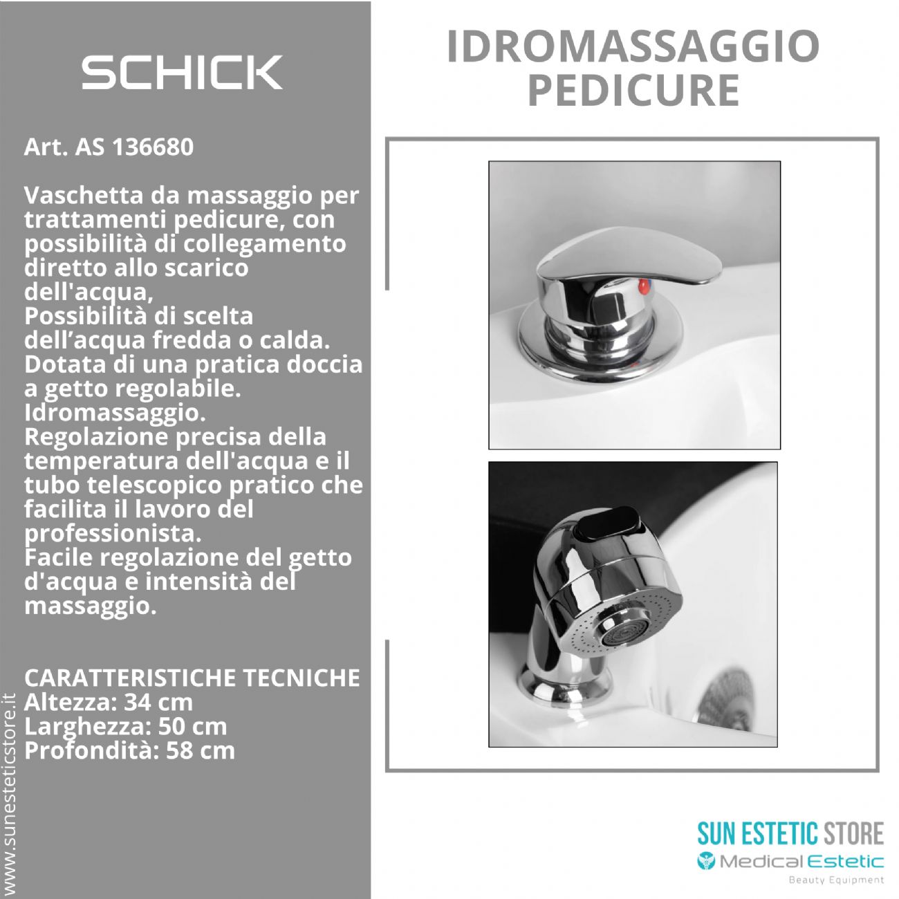 SCHICK IDROMASSAGGIO PROFESSIONALE PEDICURE