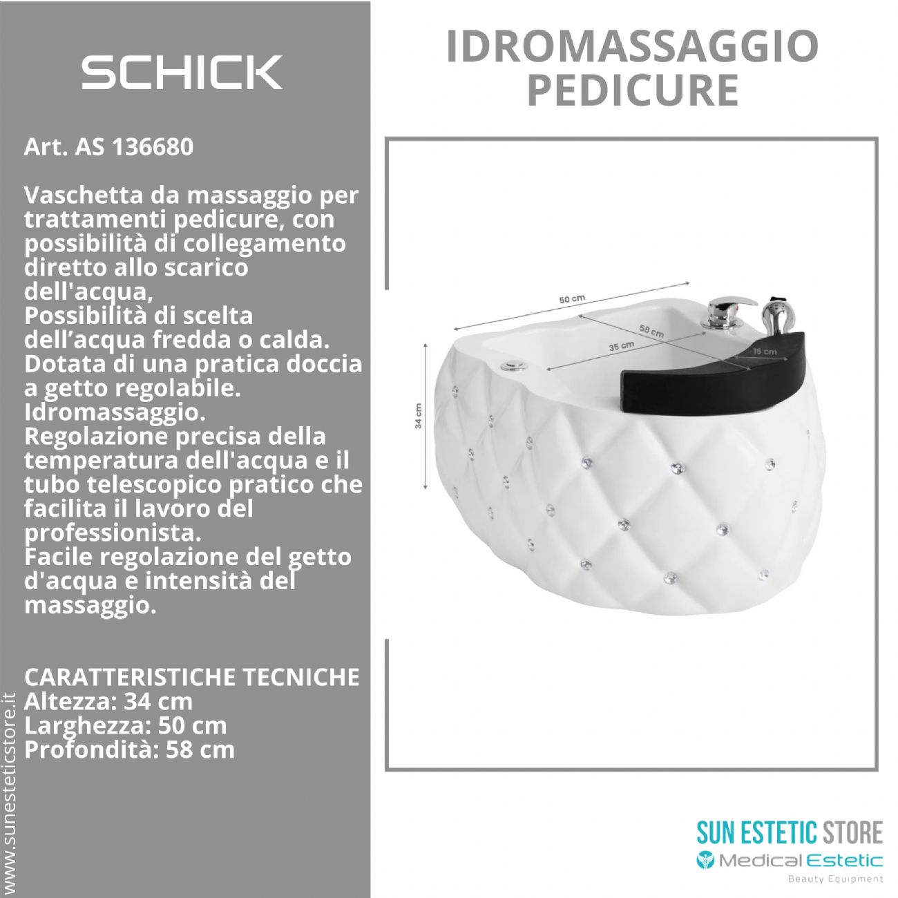 SCHICK IDROMASSAGGIO PROFESSIONALE PEDICURE