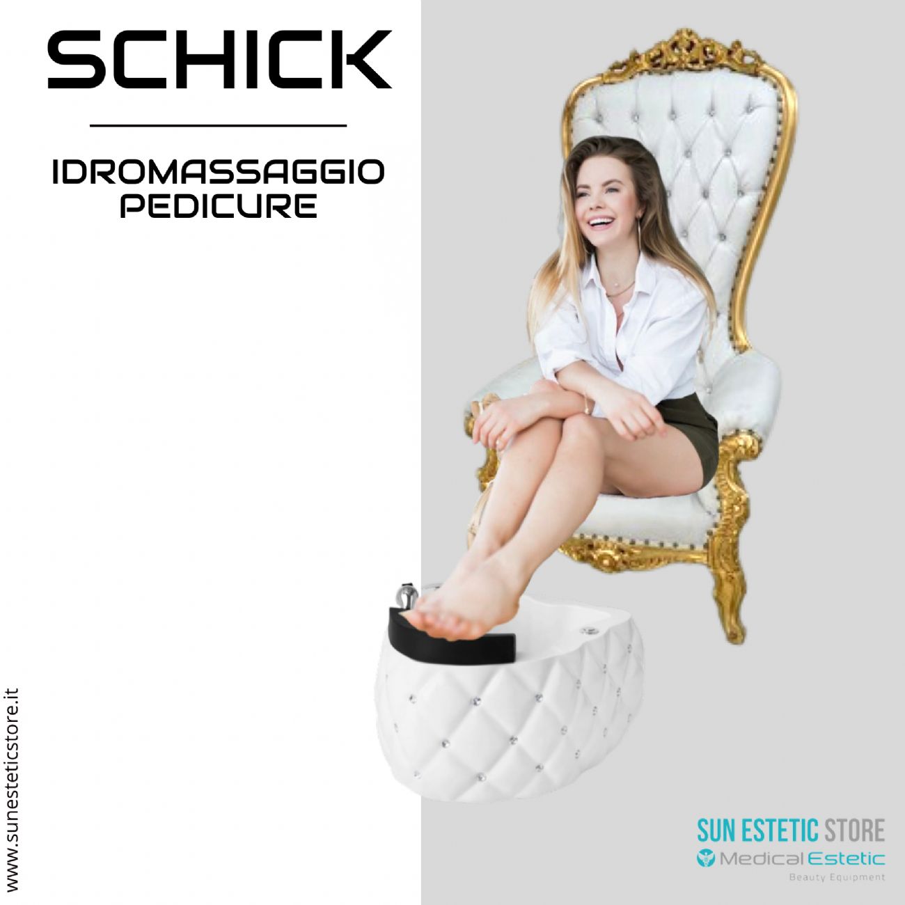 SCHICK IDROMASSAGGIO PROFESSIONALE PEDICURE