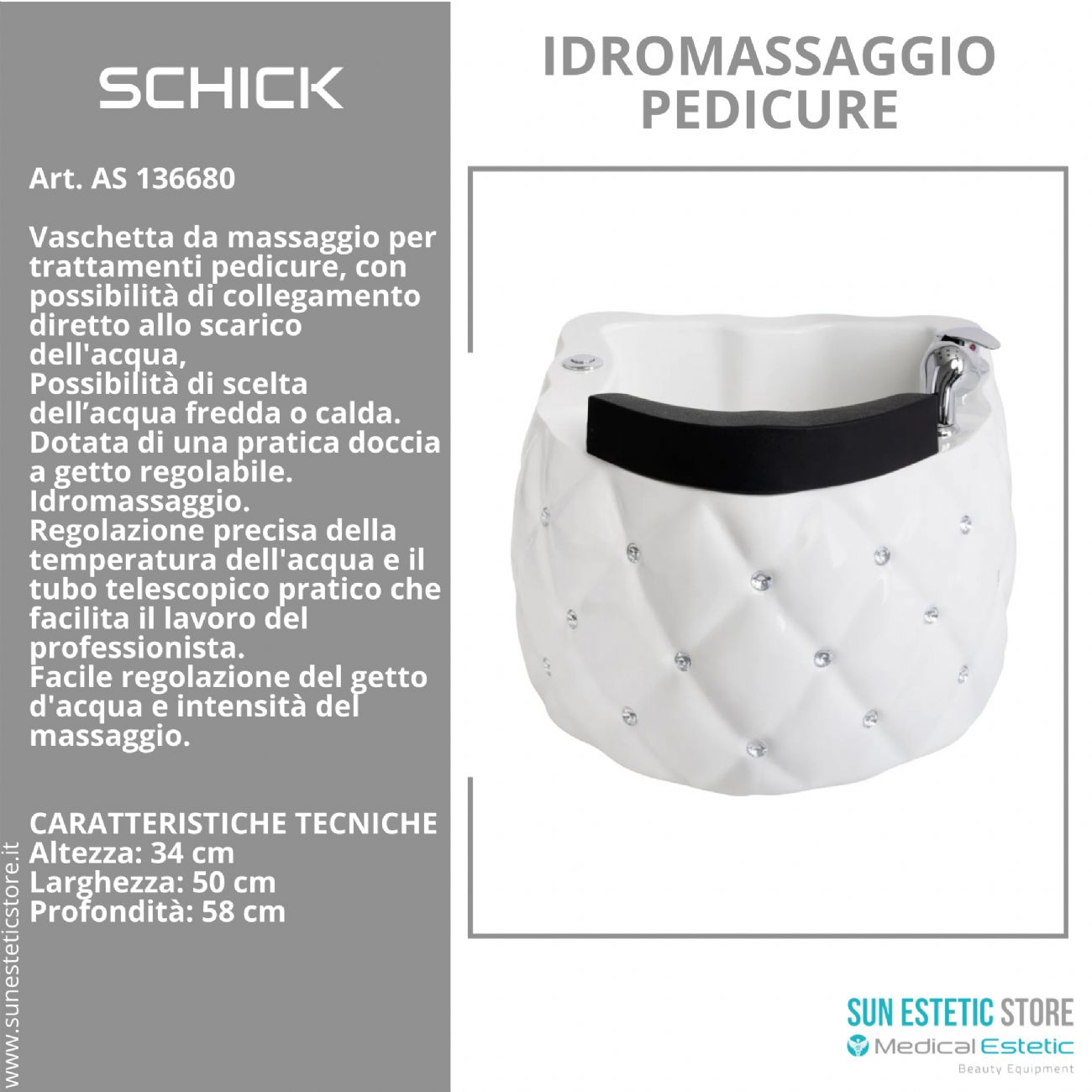 SCHICK IDROMASSAGGIO PROFESSIONALE PEDICURE