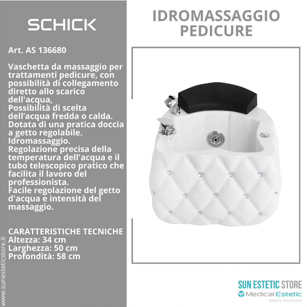 SCHICK IDROMASSAGGIO PROFESSIONALE PEDICURE