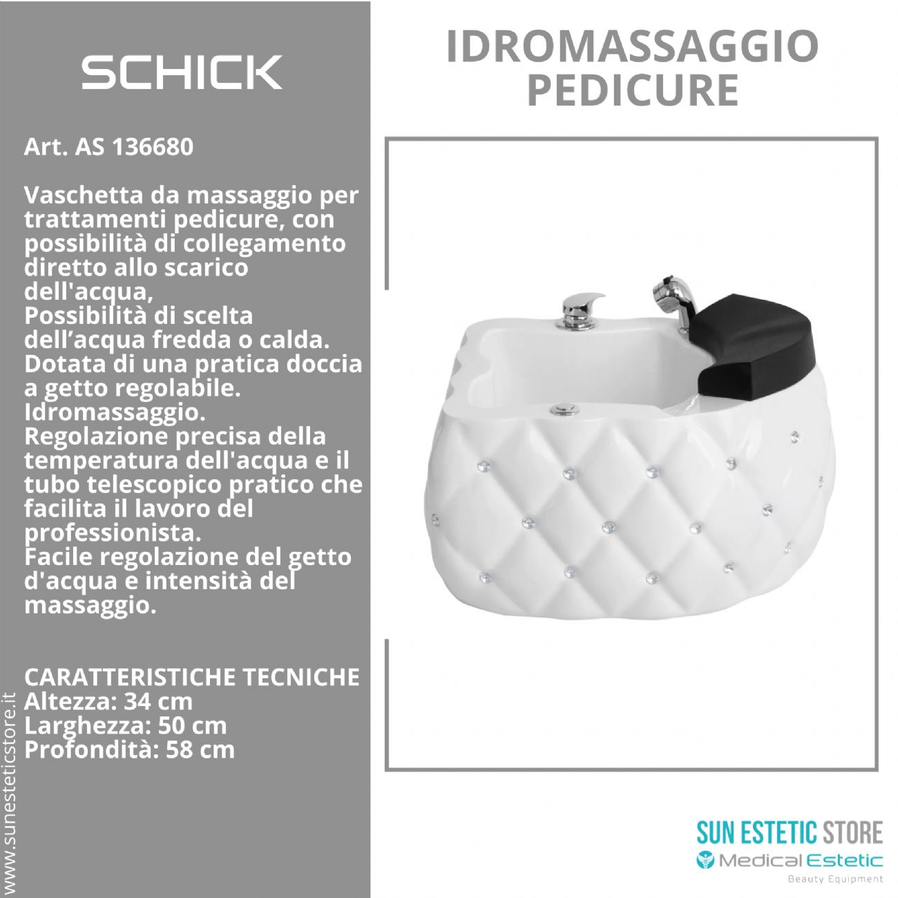 SCHICK IDROMASSAGGIO PROFESSIONALE PEDICURE