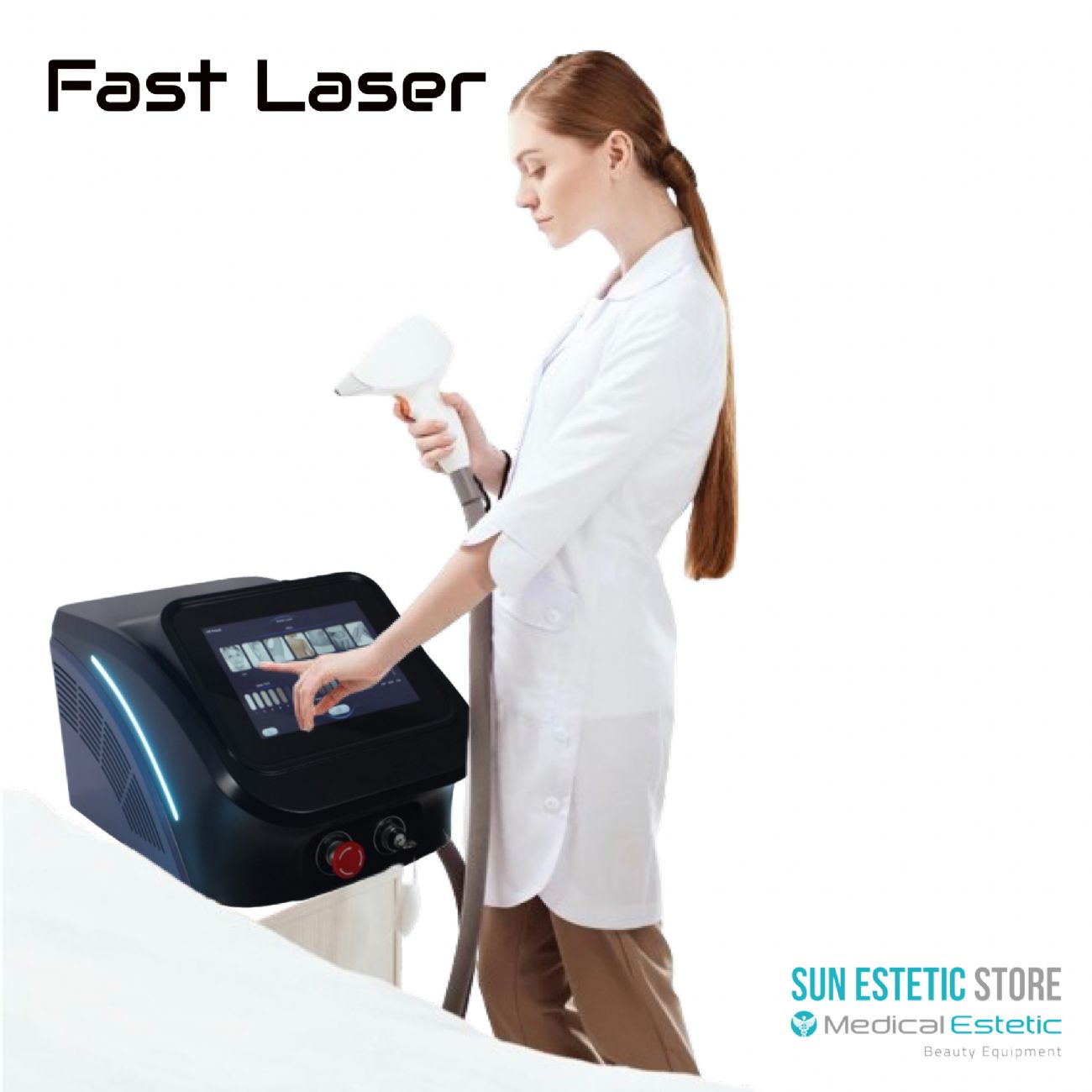 Fast Laser diodo 3 lunghezze d'onda 808 - 904 - 1064 nm