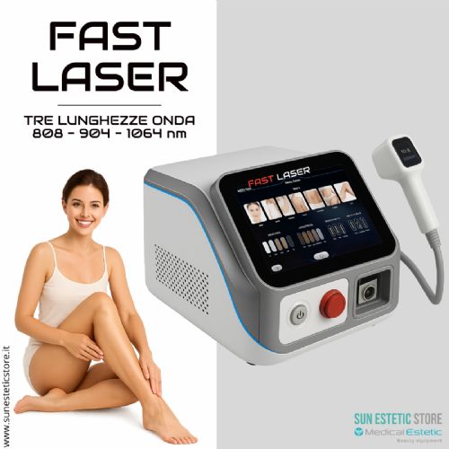 Fast Laser diodo 3 lunghezze d'onda 808 - 940 - 1064 nm