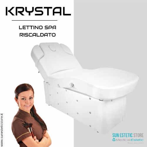 Krystal lettino spa elettrico 4 motori riscaldato