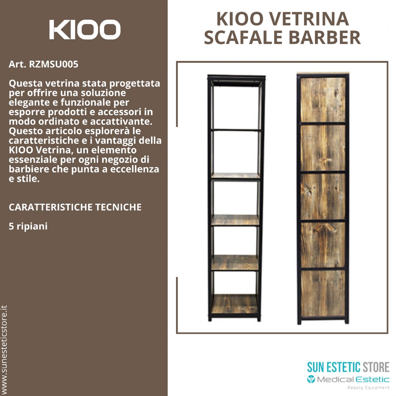 Kioo vetrina scafale per negozio parrucchiere maschile barbiere barber shop