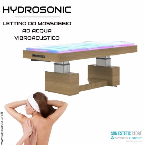 Hydrosonic lettino da massaggio Spa ad acqua vibroacustico