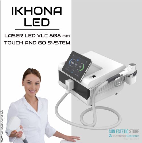 iKhona Laser LED VLC 808 nm 1200W epilazione progressiva