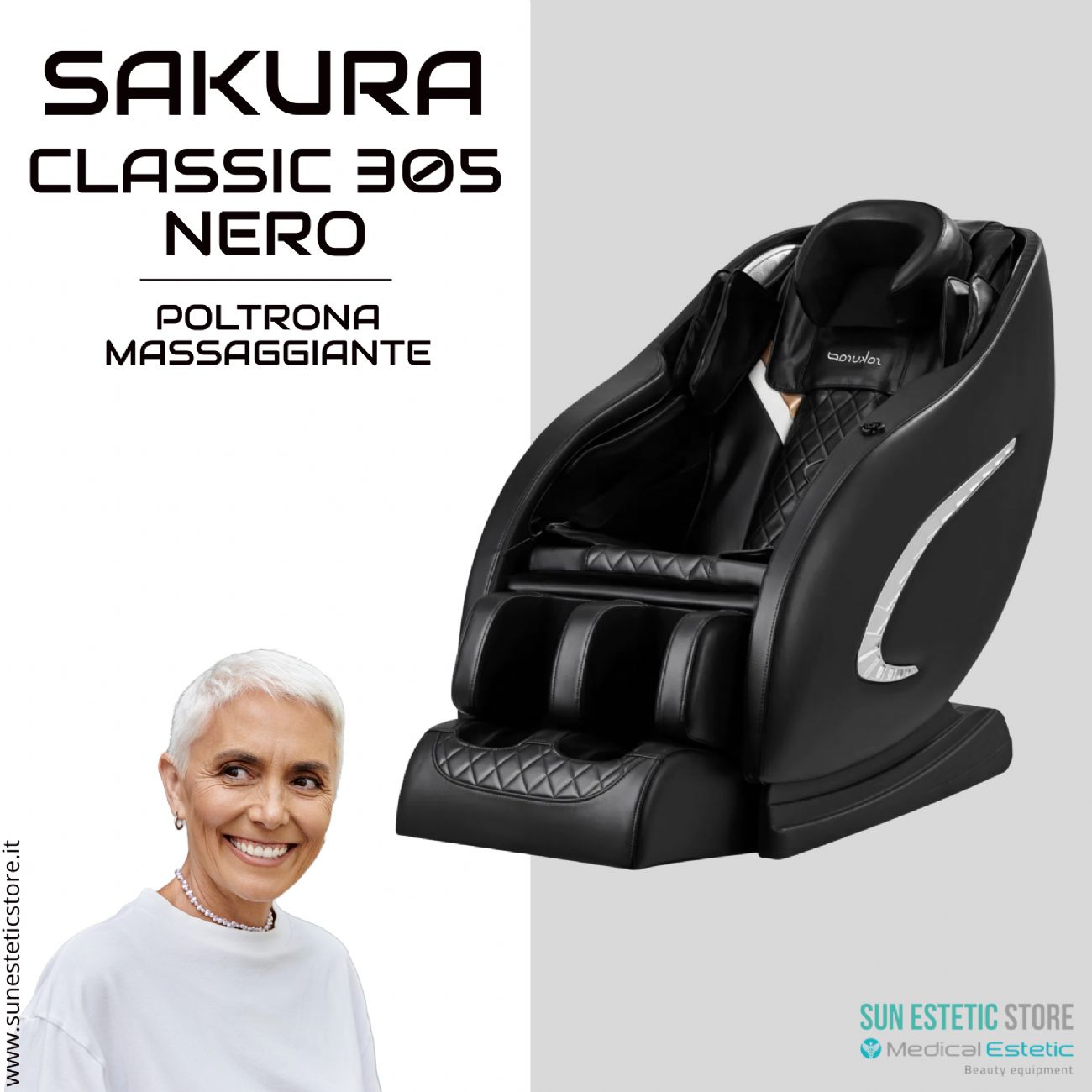 Sakura Classic 305 Poltrona Massaggiante pneumatica