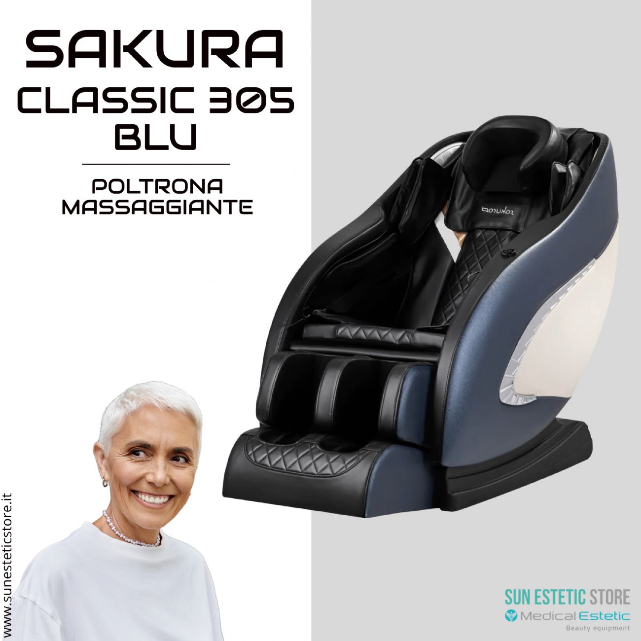 Sakura Classic 305 Poltrona Massaggiante pneumatica