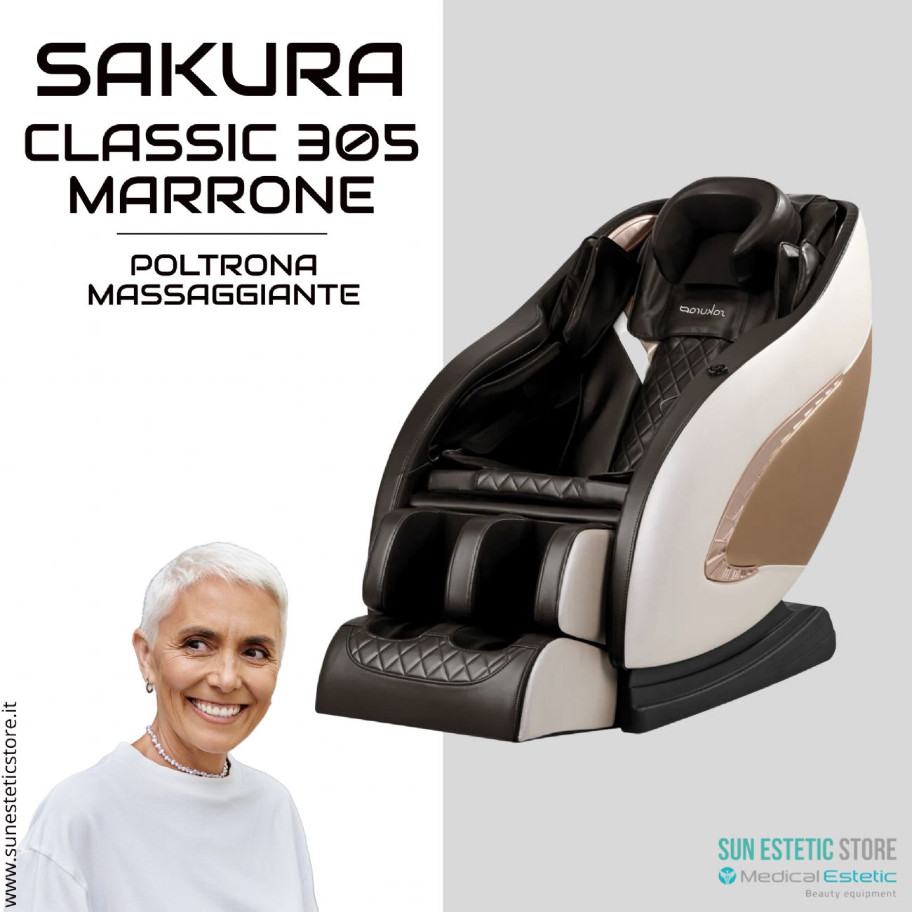 Sakura Classic 305 Poltrona Massaggiante pneumatica