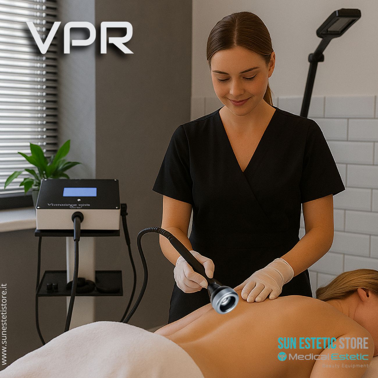 Vibromed Plus Roller vibromassaggiatore con Vacuum terapia e massaggio endosferico