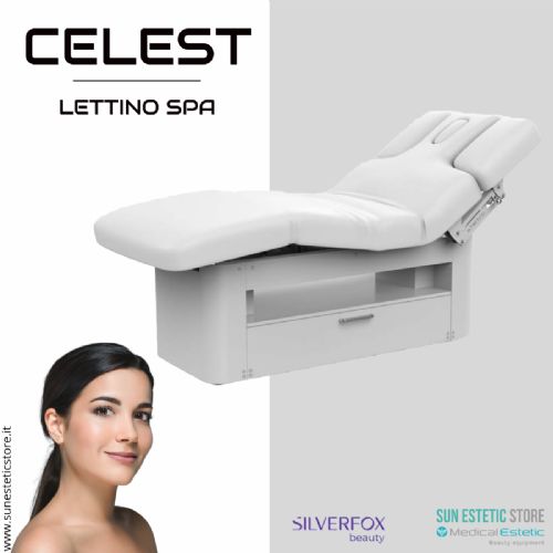 Celest lettino spa Luxury 4 motori riscaldato con illuminazione LED